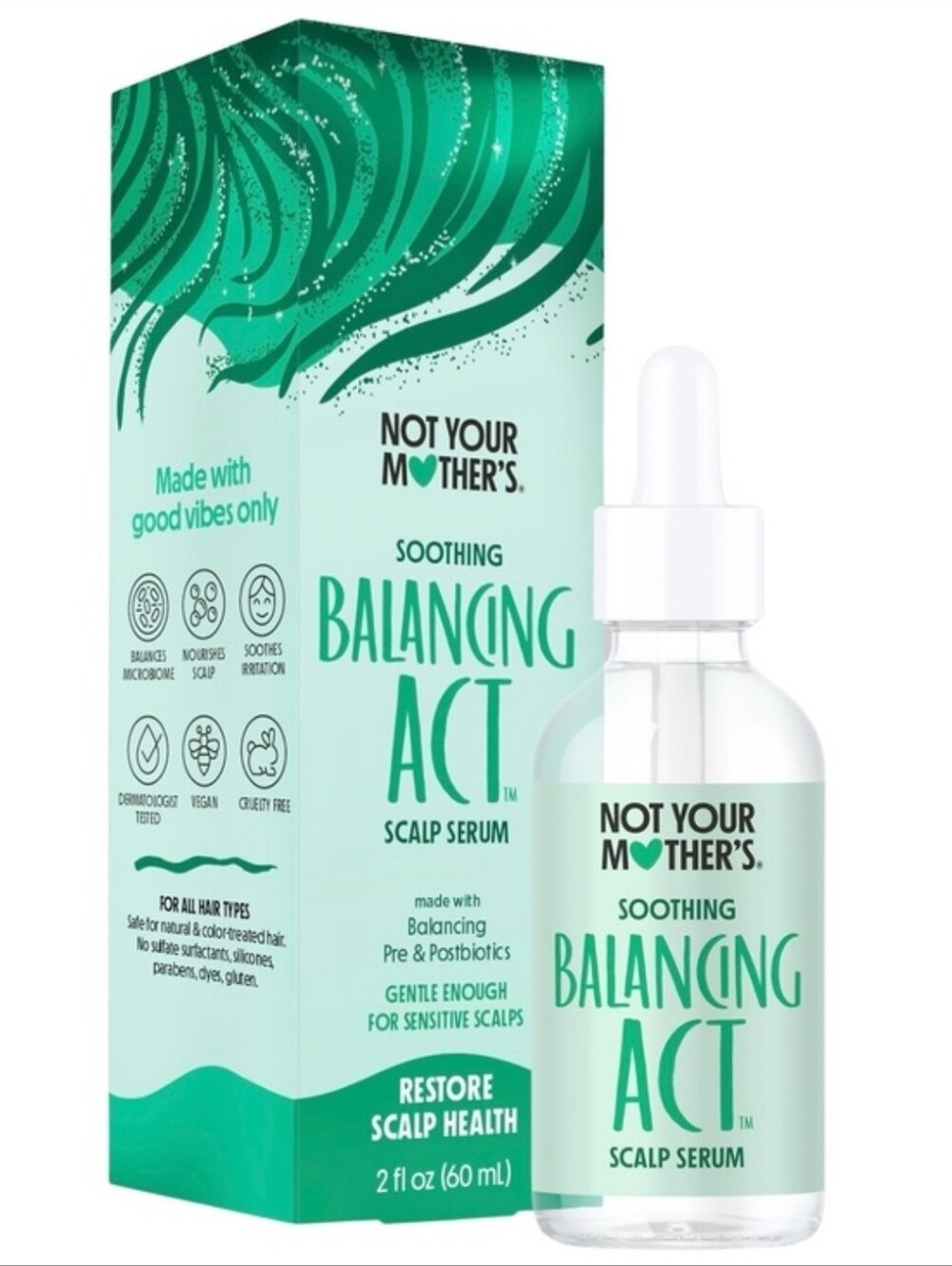 Not Your Mother's Balancing Act Scalp Serum - 2oz. NIB